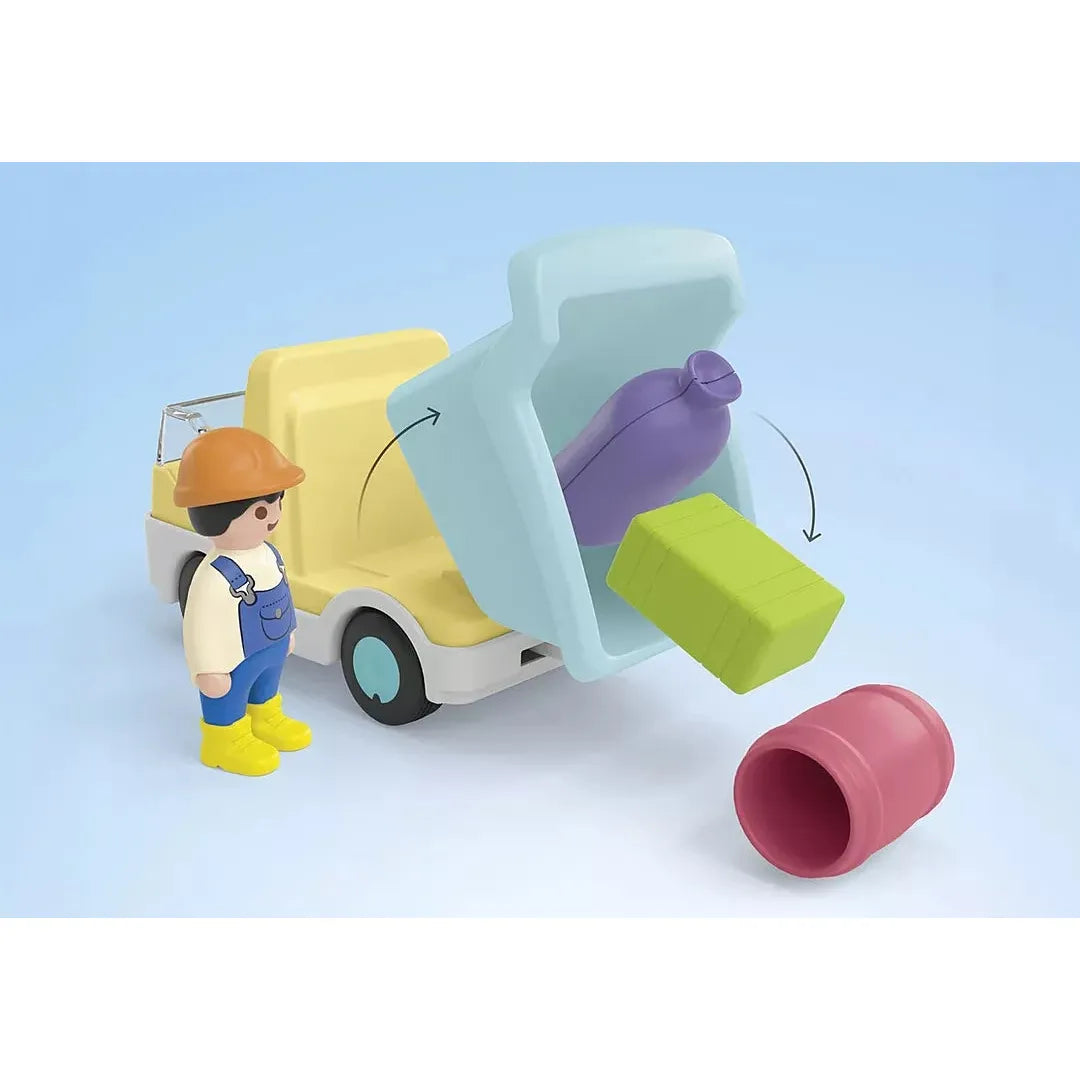 Playmobil JUNIOR: Construction Truck with Garage