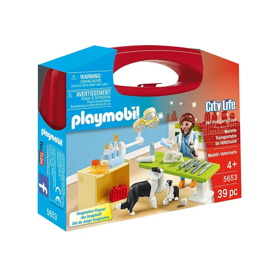 Playmobil Vet Visit Carry Case