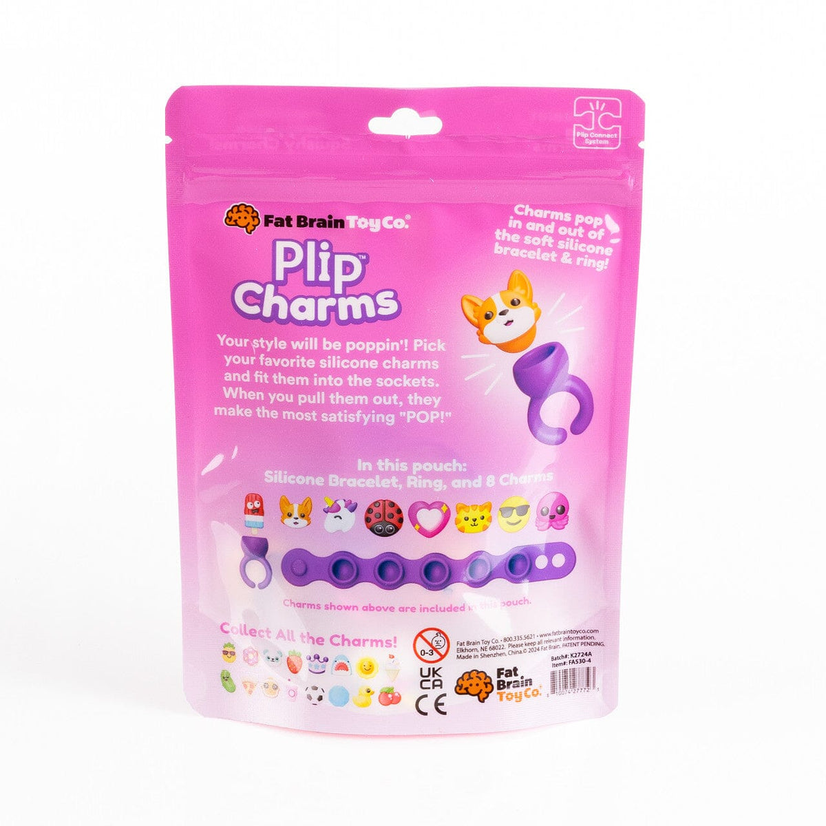 Plip Charms -- Purple by Fat Brain Toys