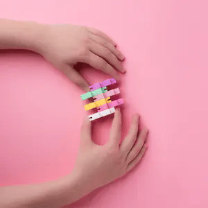 Plus-Plus Hexel Bubblegum