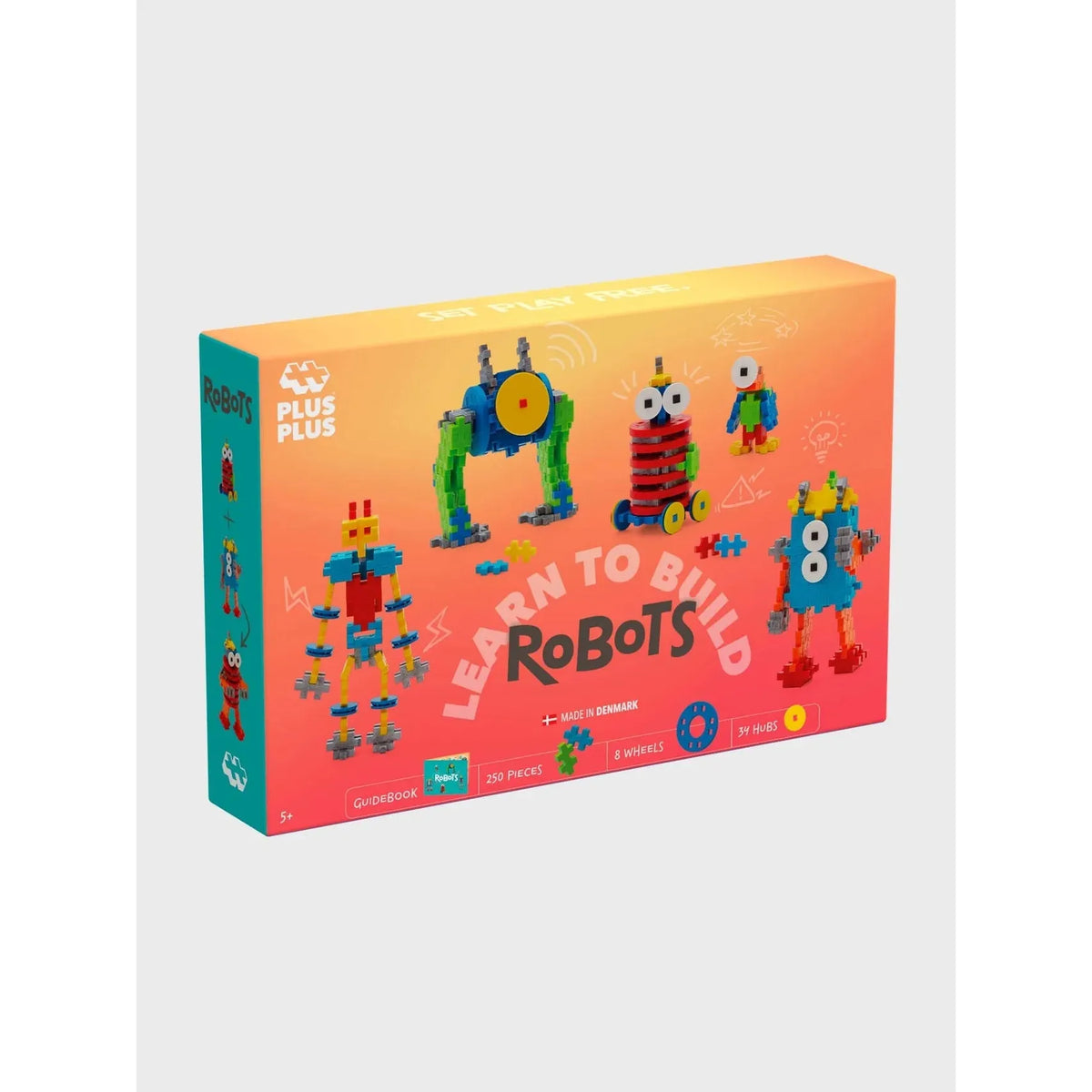 Plus-Plus Learn to Build -- Robots