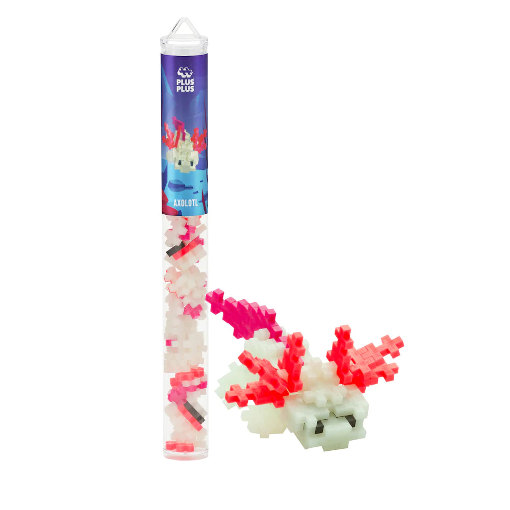 Plus-Plus Mini Maker Tube -- Axolotl