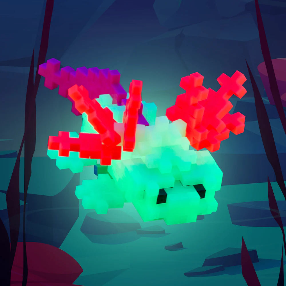 Plus-Plus Mini Maker Tube -- Axolotl