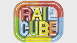 Rail Cube Magnetic Monorail Deluxe Block Set