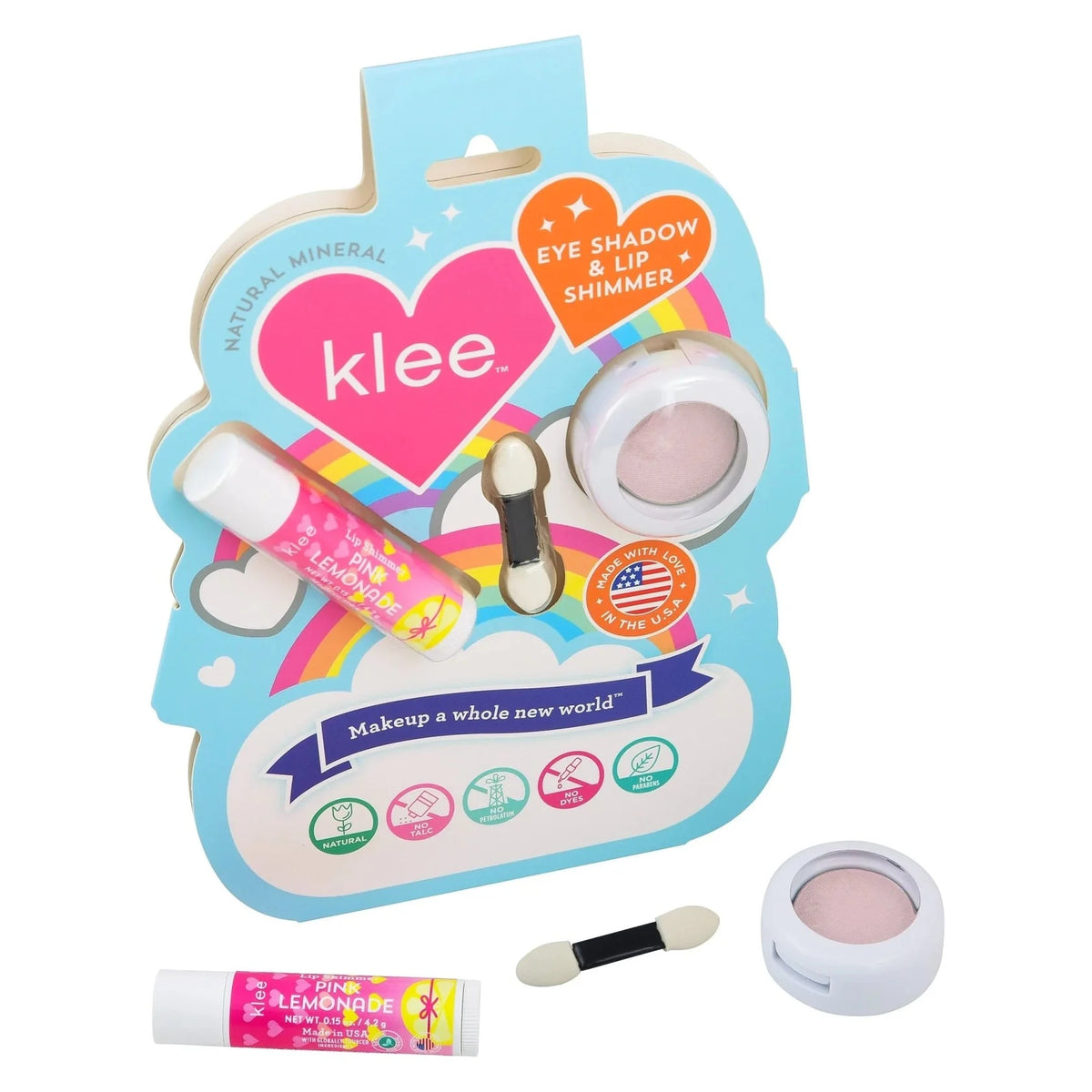 Primrose Shimmer - Mineral Eye Shadow & Lip Shimmer Duo by Klee Kids