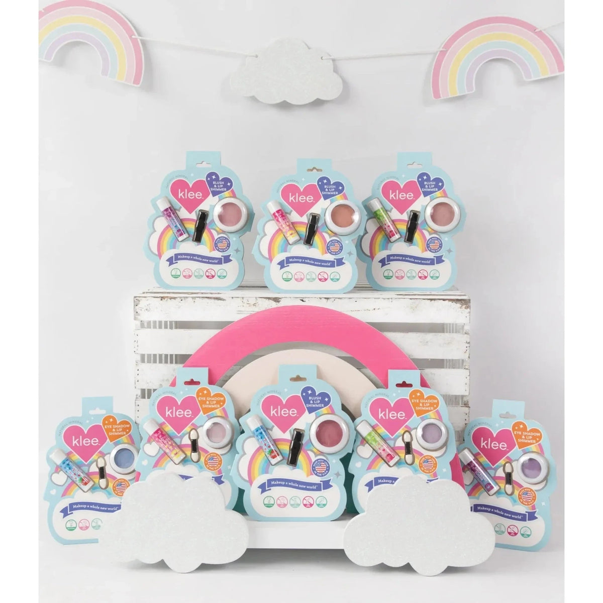 Primrose Shimmer - Mineral Eye Shadow & Lip Shimmer Duo by Klee Kids