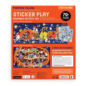 Pumpkin Village Sticker Play