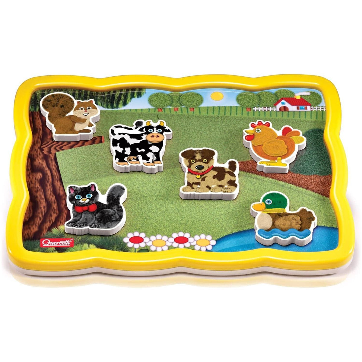 Quercetti Smart Puzzle-- Farm