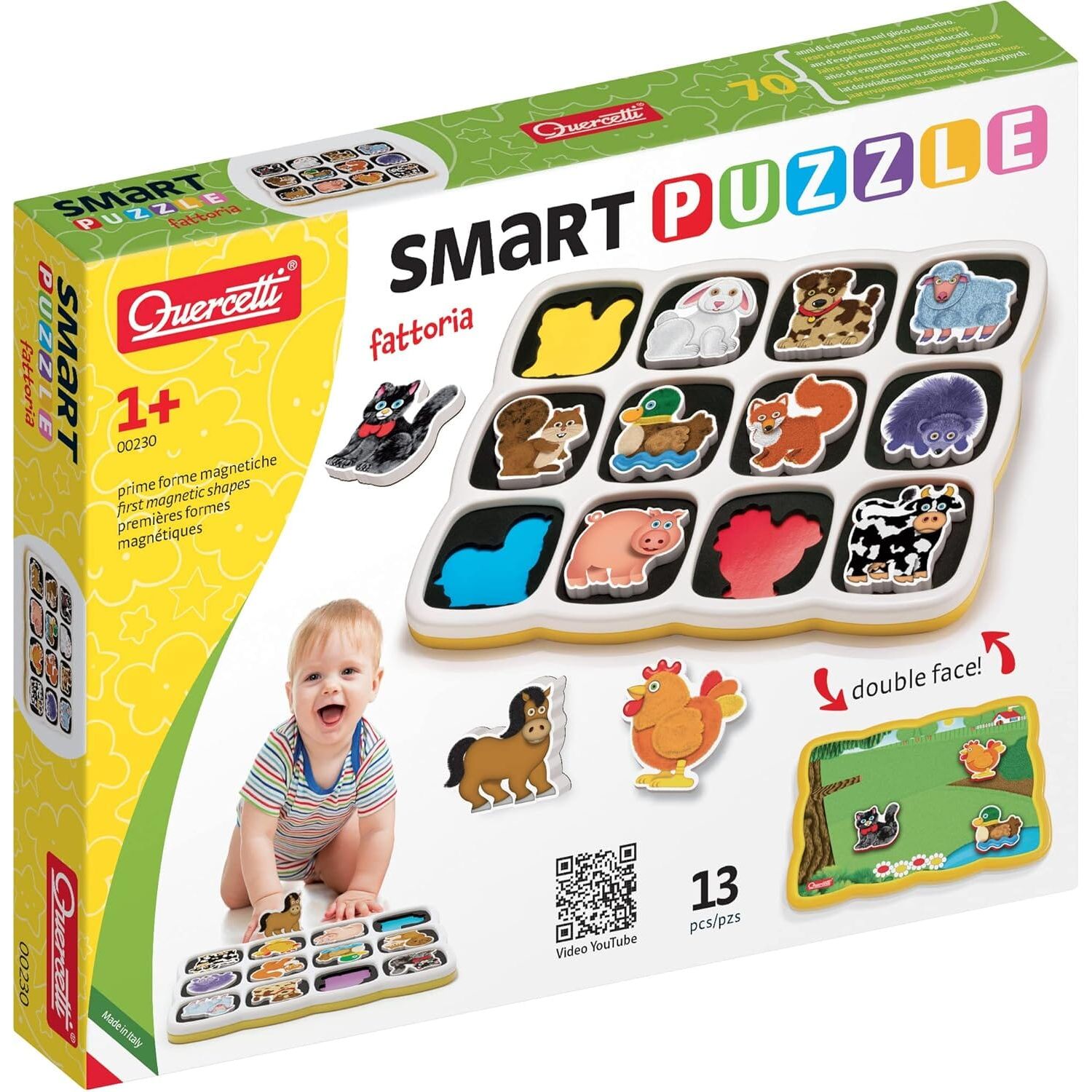Quercetti Smart Puzzle-- Farm