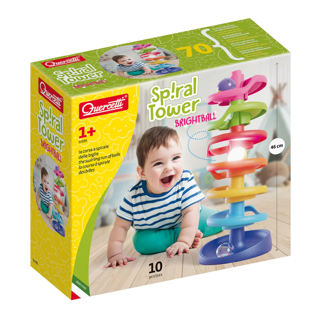 Quercetti Spiral Tower Brightball