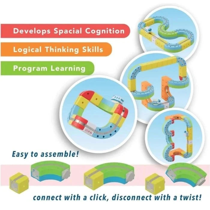 Rail Cube Magnetic Monorail Starter Block Set