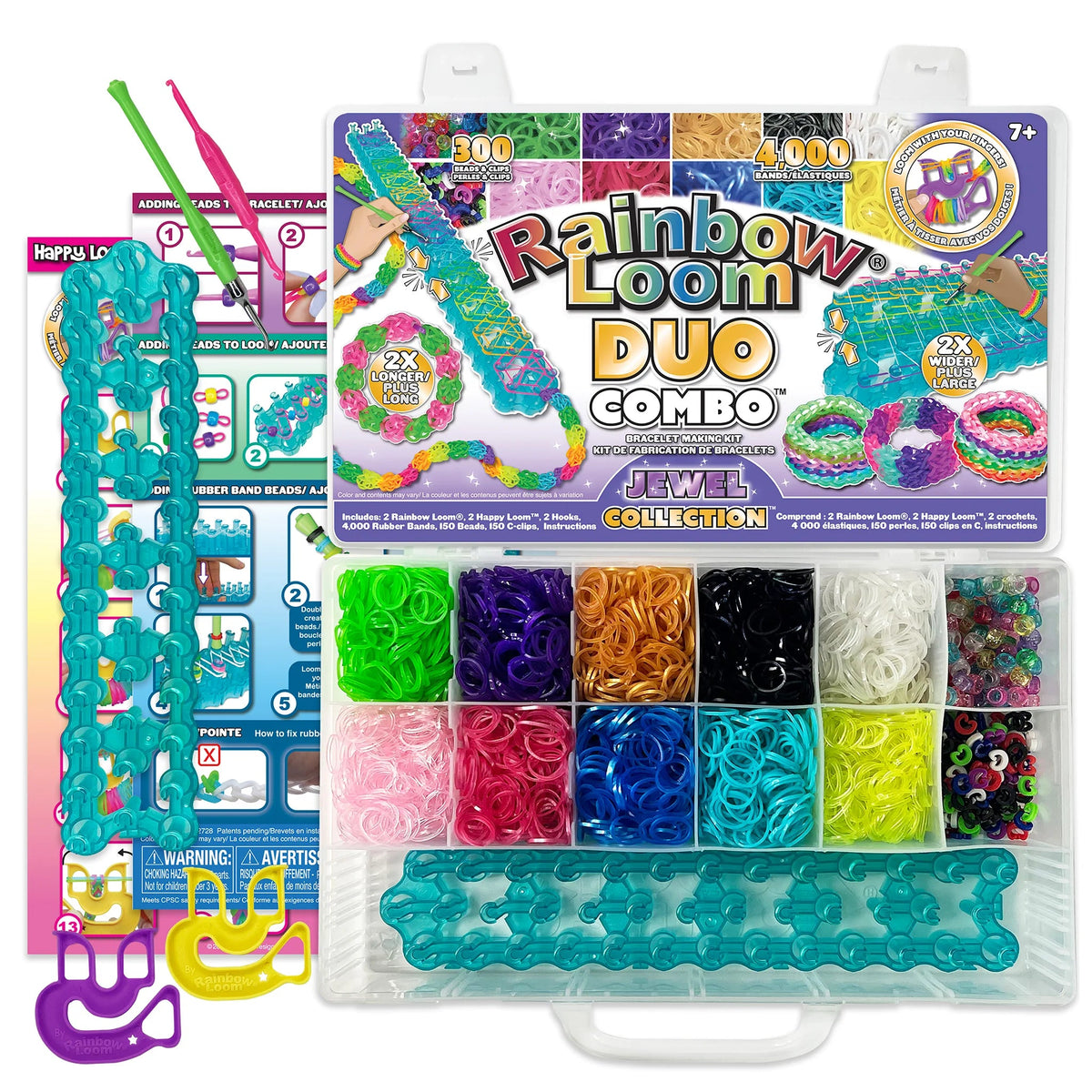 Rainbow Loom Duo Combo Jewel Colletion