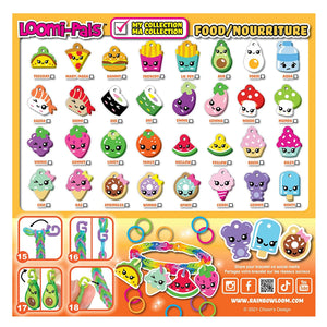 Rainbow Loom Loomie Pals® Charm Bracelet Kit -- Food