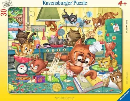 Ravensburger Cat Chaos, 30 Piece Puzzle