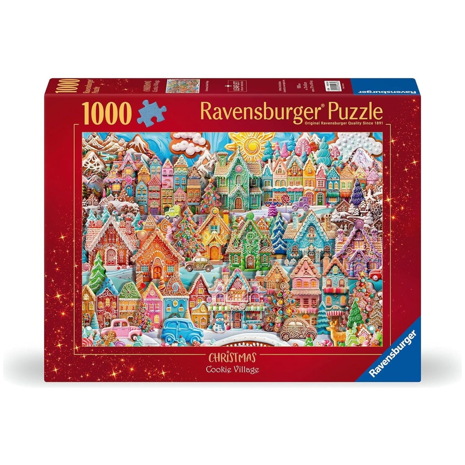 Ravensburger Christmas Cookie Village 1000 Piece Puzzle