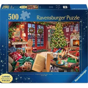Ravensburger Cozy Christmas Retreat 500 Piece Puzzle