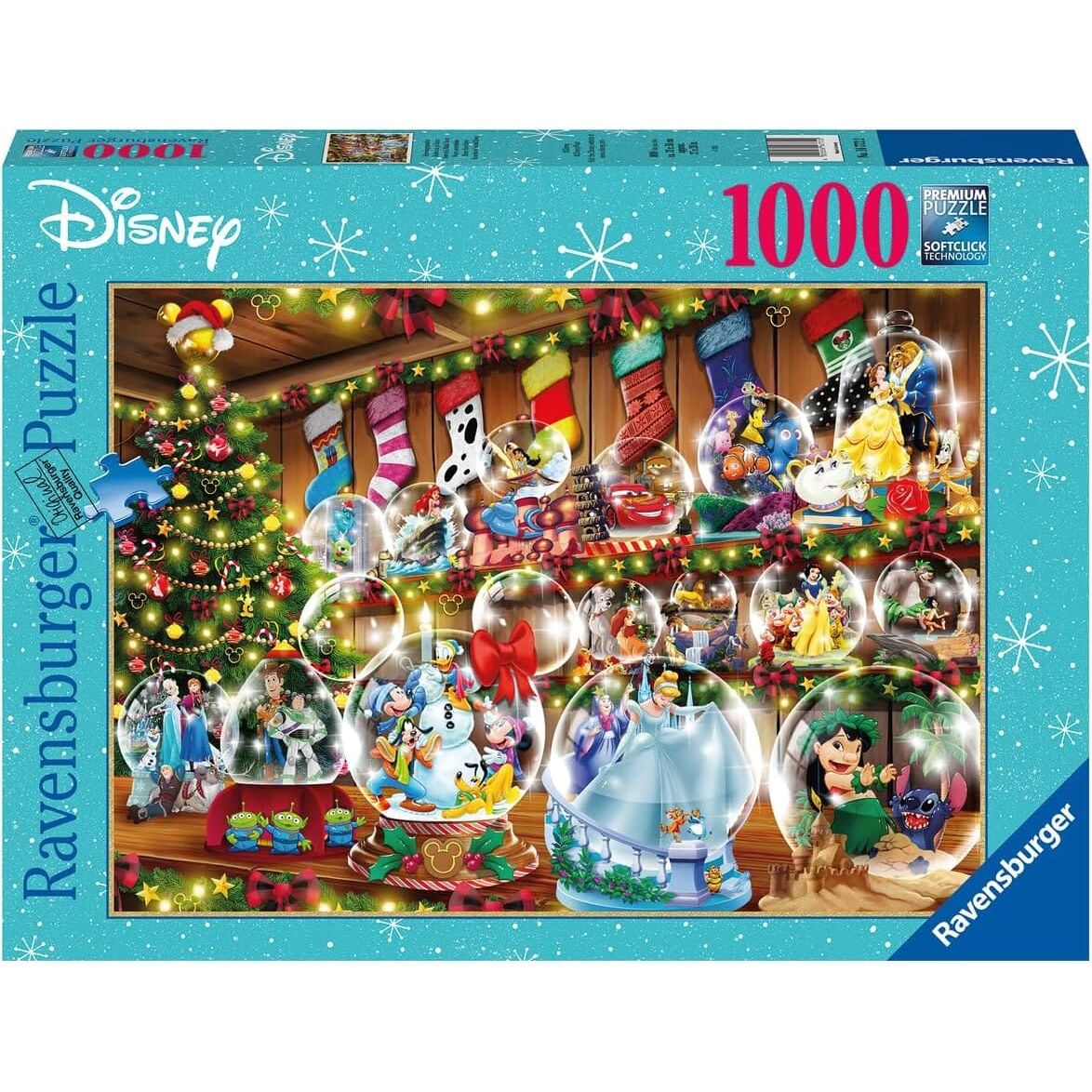 Ravensburger Disney Snowglobes 1000 Piece Puzzle