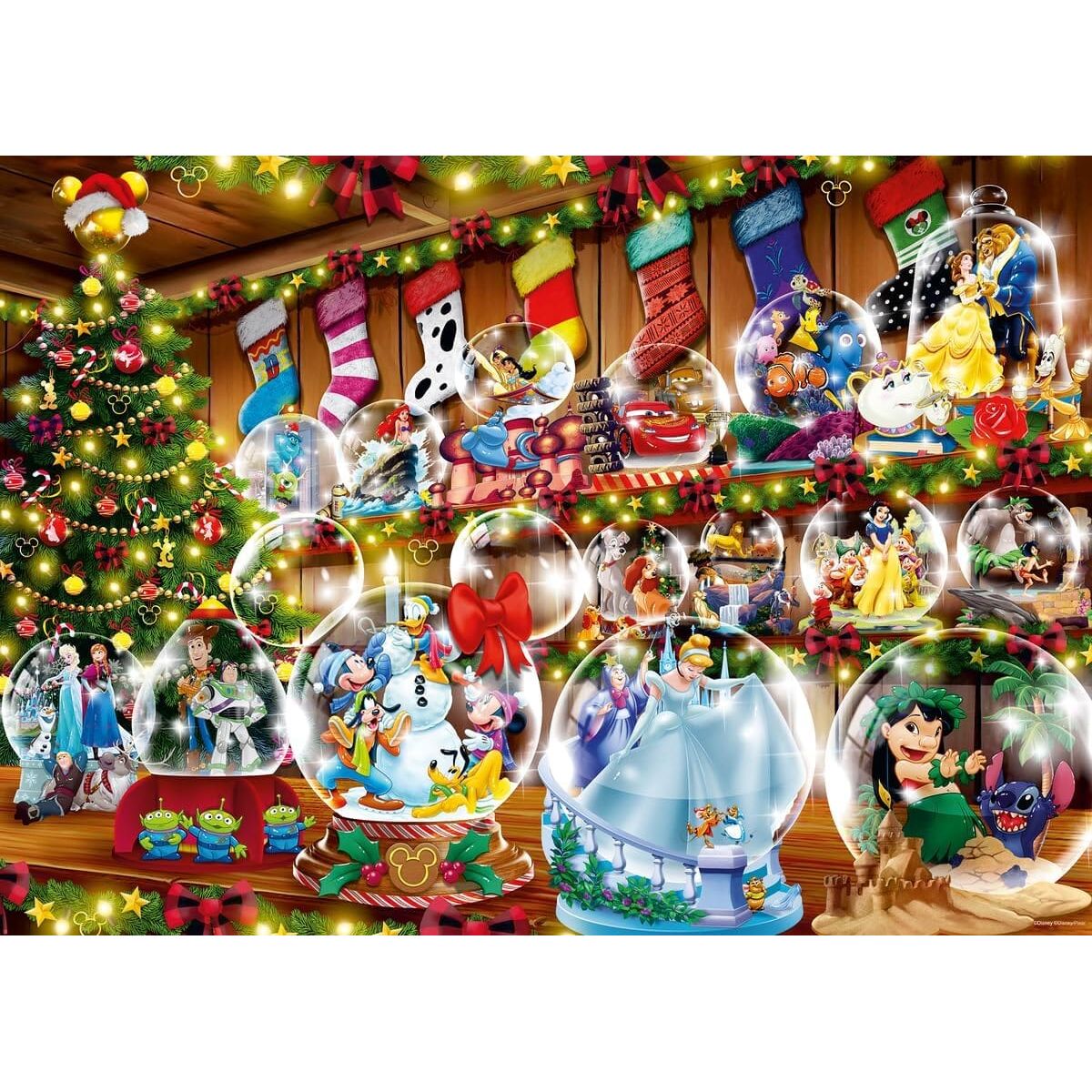 Ravensburger Disney Snowglobes 1000 Piece Puzzle