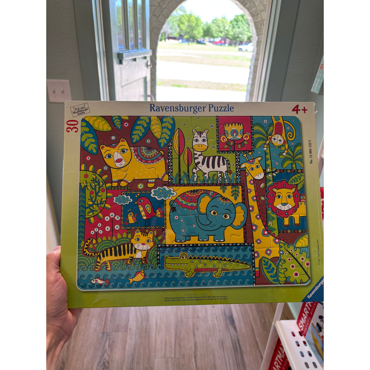 Ravensburger Jungle Animal Jumble, 30 Piece Puzzle