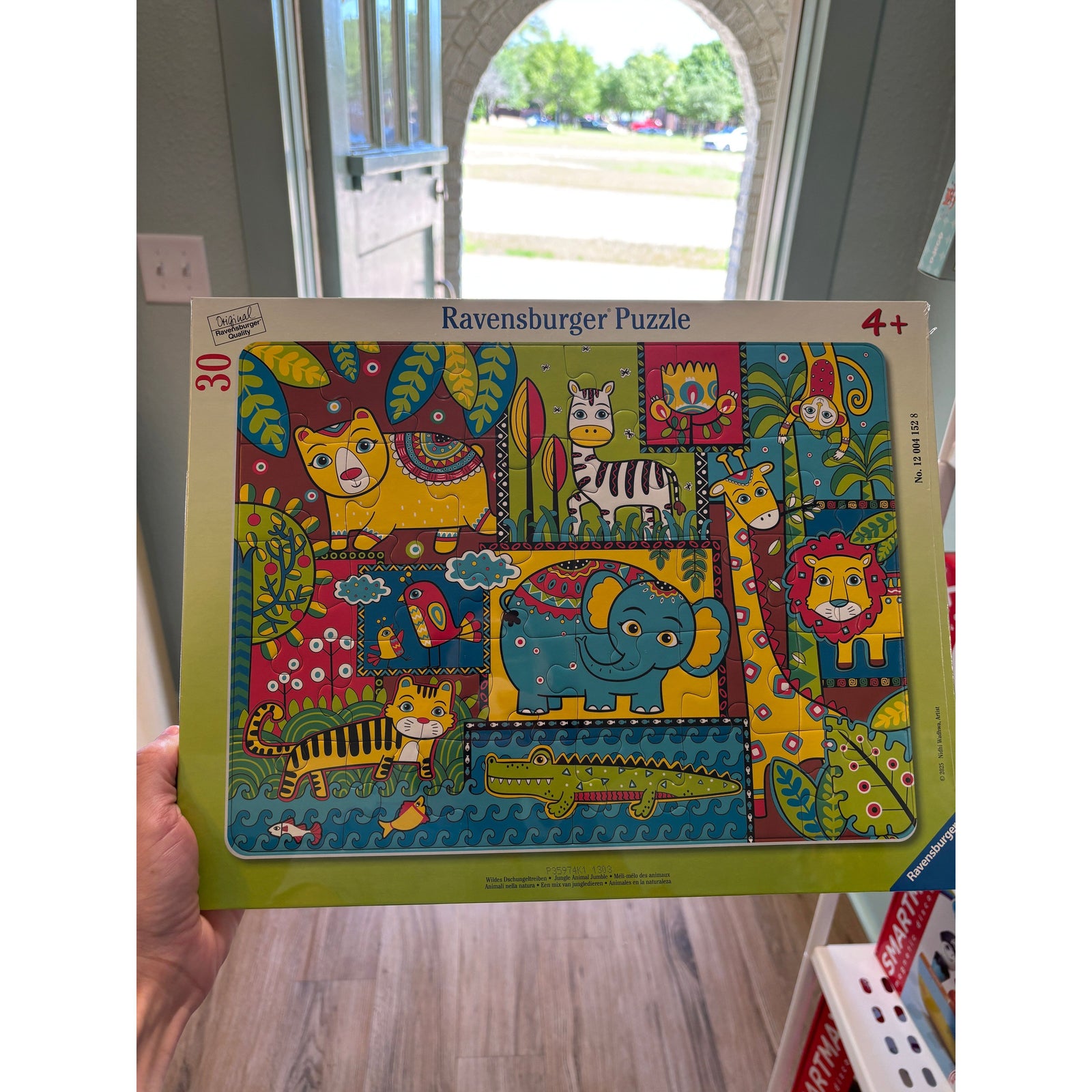 Ravensburger Jungle Animal Jumble, 30 Piece Puzzle