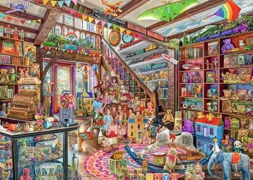 Ravensburger The Fantasy Toy Shop 1000 Piece Puzzle