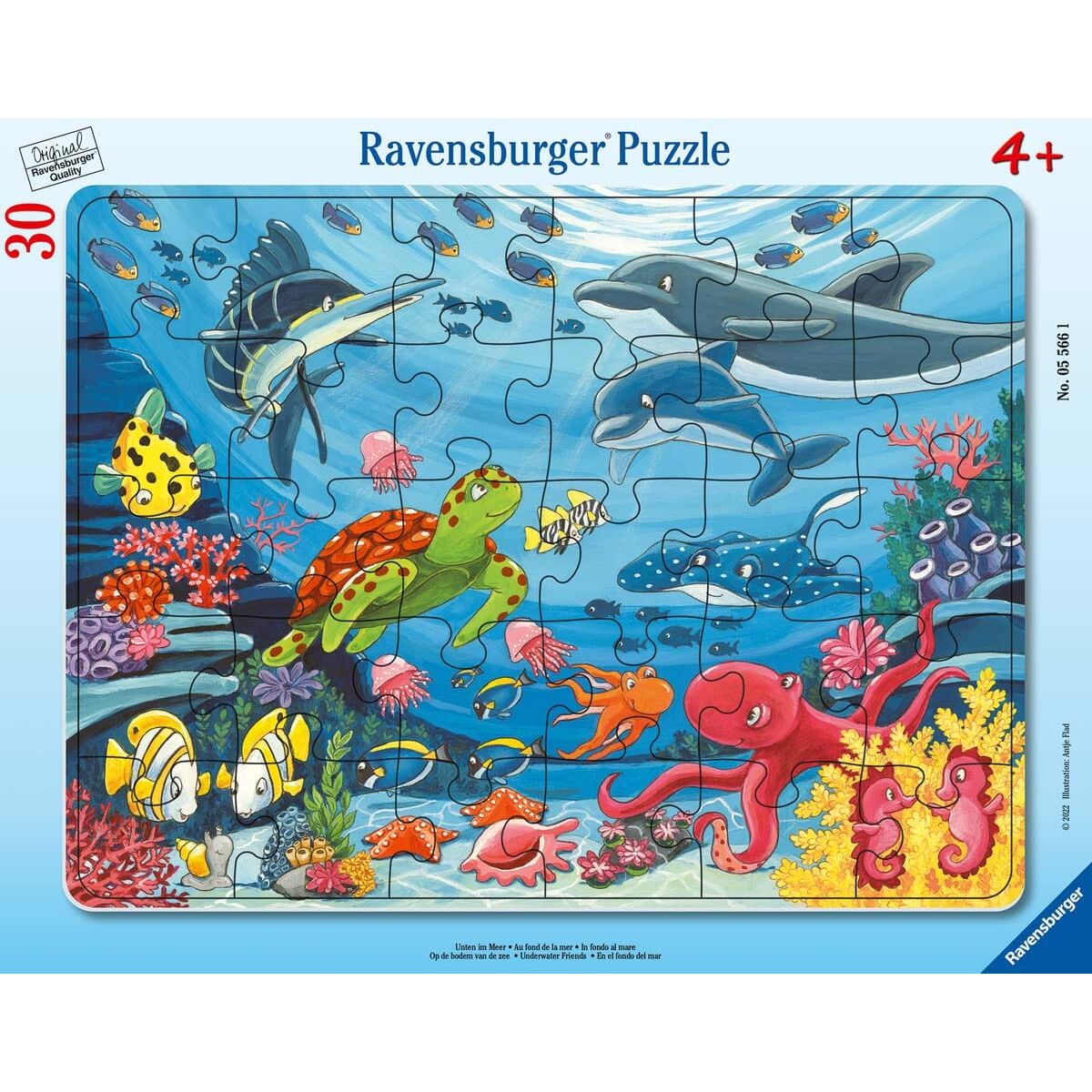 Ravensburger Underwater Friends, 30 Piece Puzzle