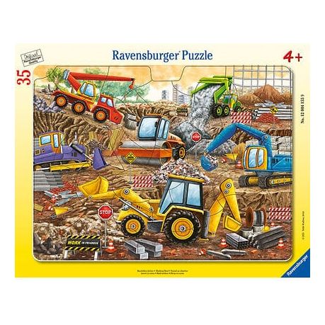 Ravensburger Working Hard 35 Piece Frame Puzzle