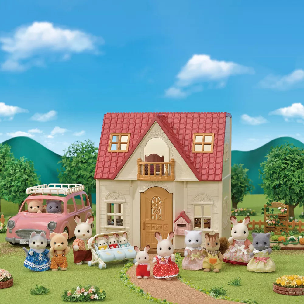 Red Roof Cozy Cottage By  Calico Critters