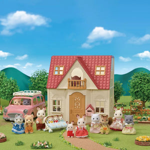 Red Roof Cozy Cottage By  Calico Critters