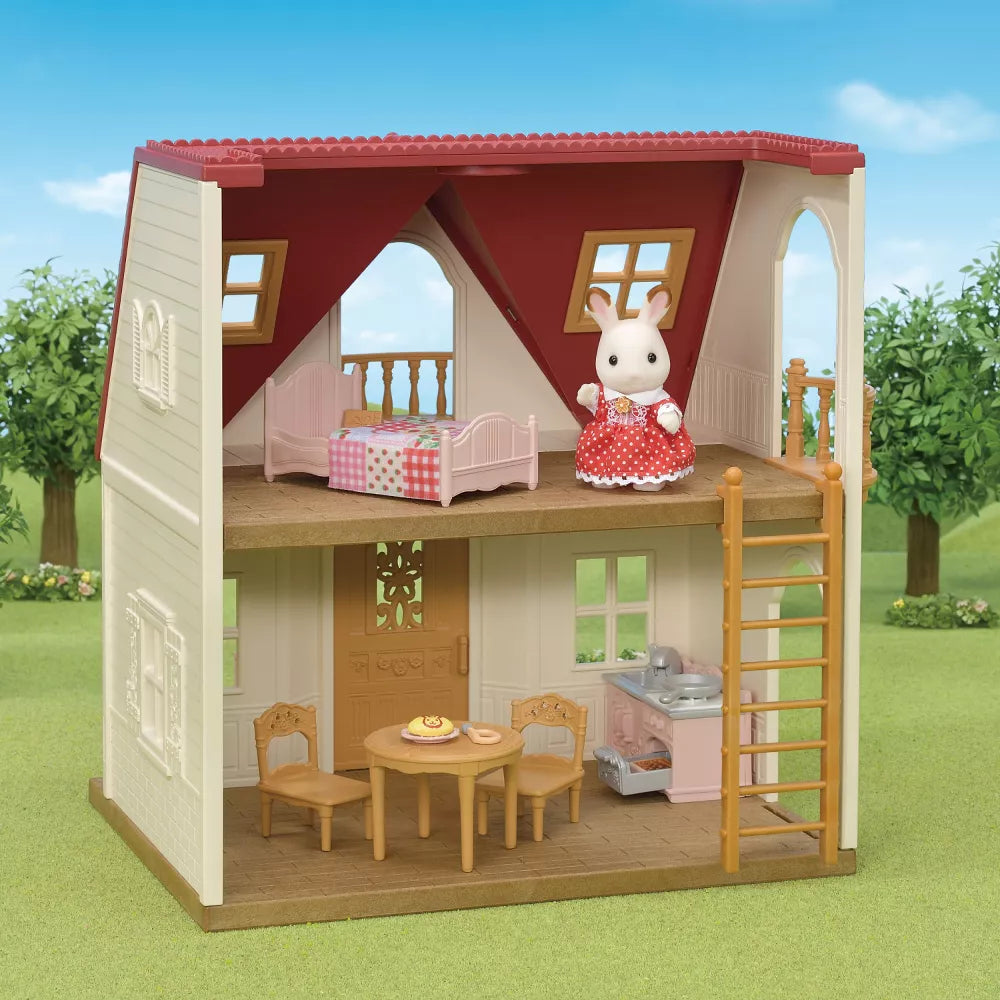 Red Roof Cozy Cottage By  Calico Critters