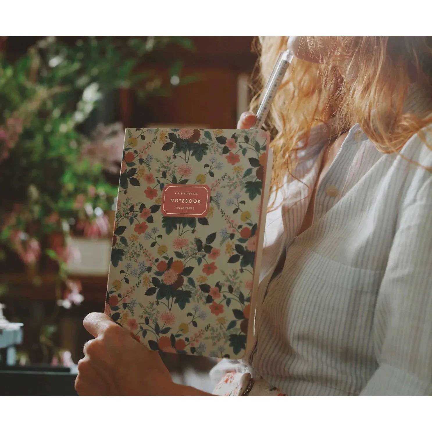 Rifle Paper Co Assorted Set of 3 Dahlia Notebooks