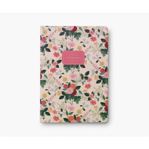 Rifle Paper Co Assorted Set of 3 Dahlia Notebooks