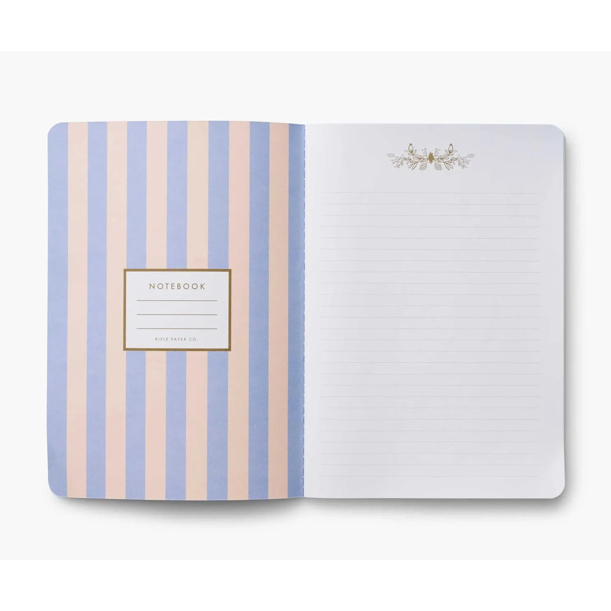 Rifle Paper  Co Assorted Set of 3 Hydrangea Notebooks