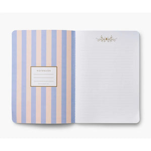 Rifle Paper  Co Assorted Set of 3 Hydrangea Notebooks