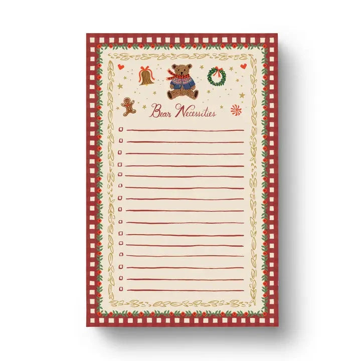 Rifle Paper Co Beary Christmas Notepad