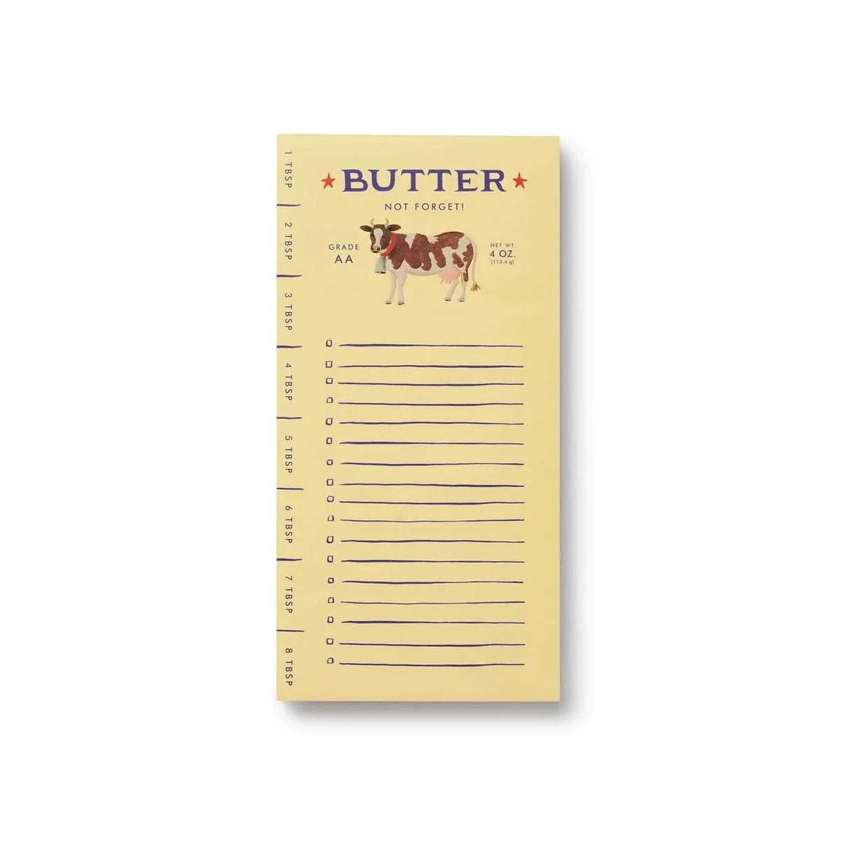 Rifle Paper Co Butter Not Forget Market Pad