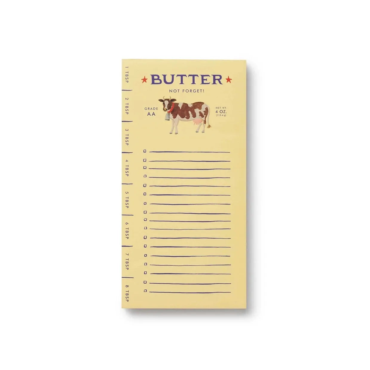 Rifle Paper Co Butter Not Forget Market Pad