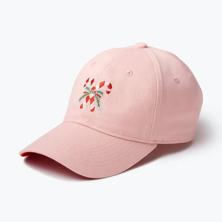Rifle Paper Co Candy Cane Baseball Cap