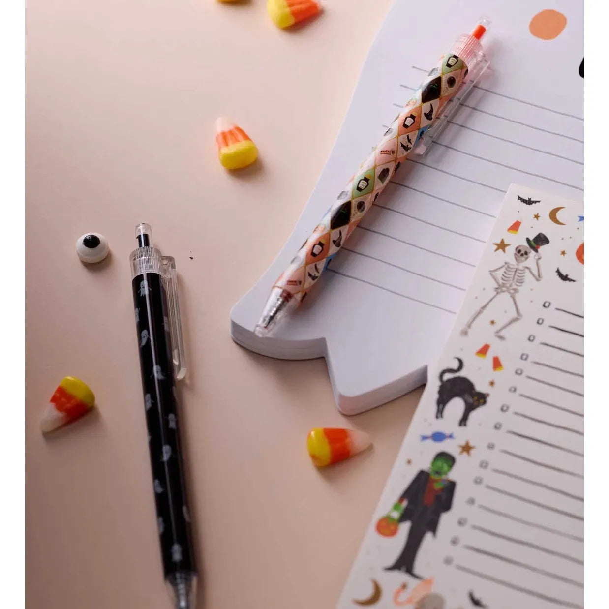 Rifle Paper Co Halloween Argyle Gel Pen Set of 2