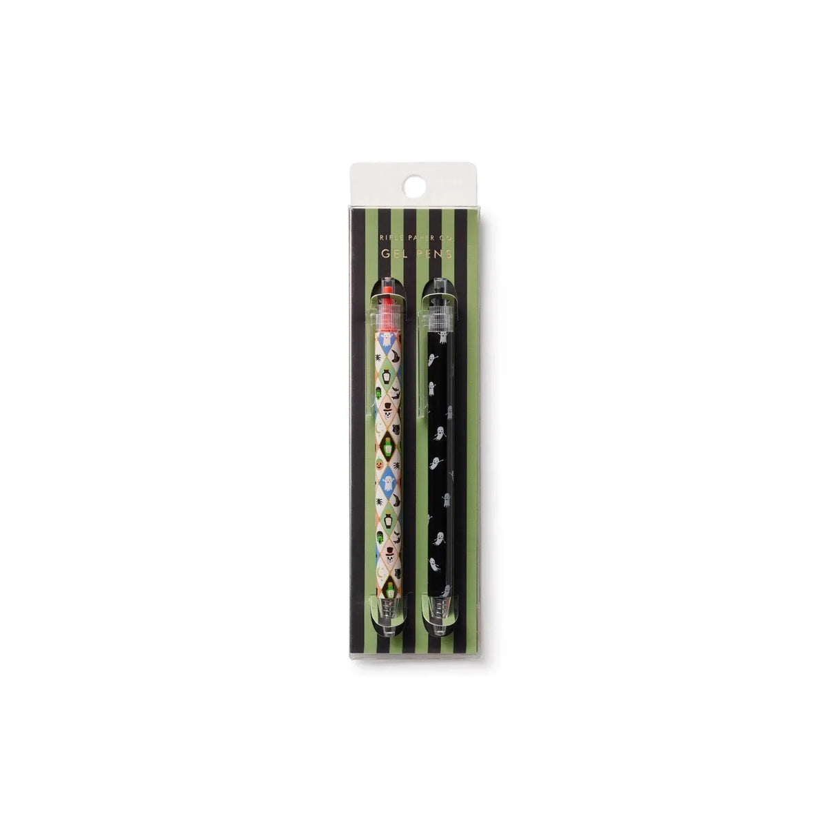 Rifle Paper Co Halloween Argyle Gel Pen Set of 2