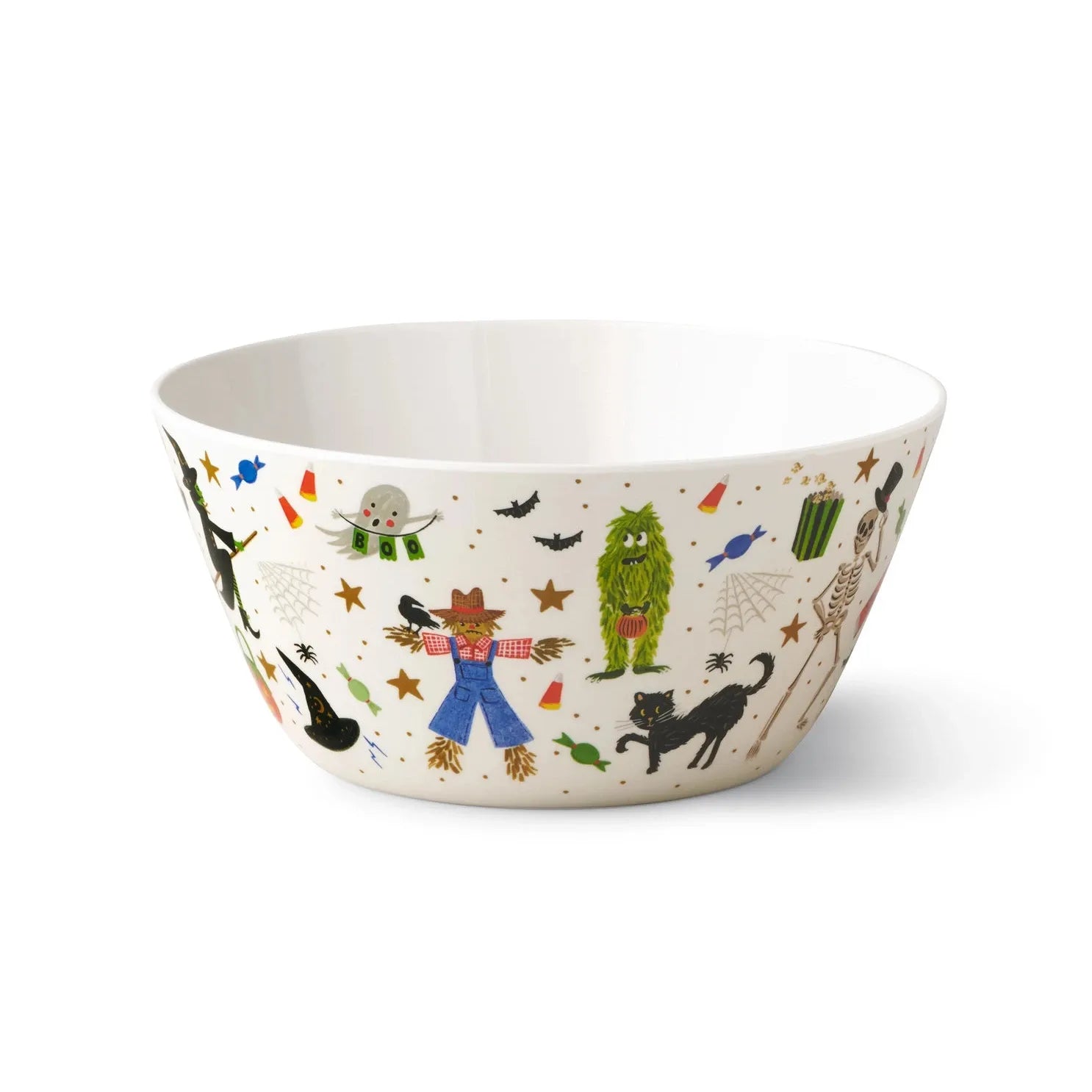 Rifle Paper Co Halloween Parade Melamine Serving Bowl
