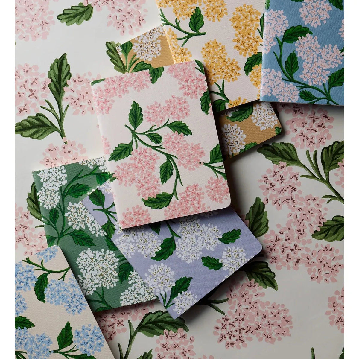 Rifle Paper Co Hydrangea Pocket Notebook Boxed Set