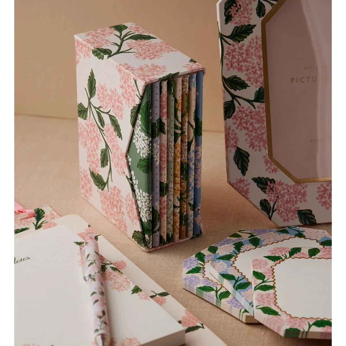 Rifle Paper Co Hydrangea Pocket Notebook Boxed Set