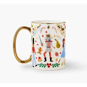 Rifle Paper Co Nutcracker Porcelain Mug