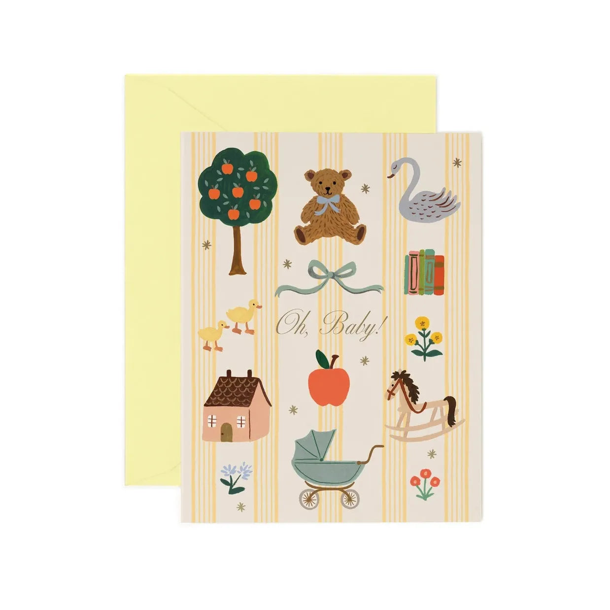 Rifle Paper Co Oh Baby! Card