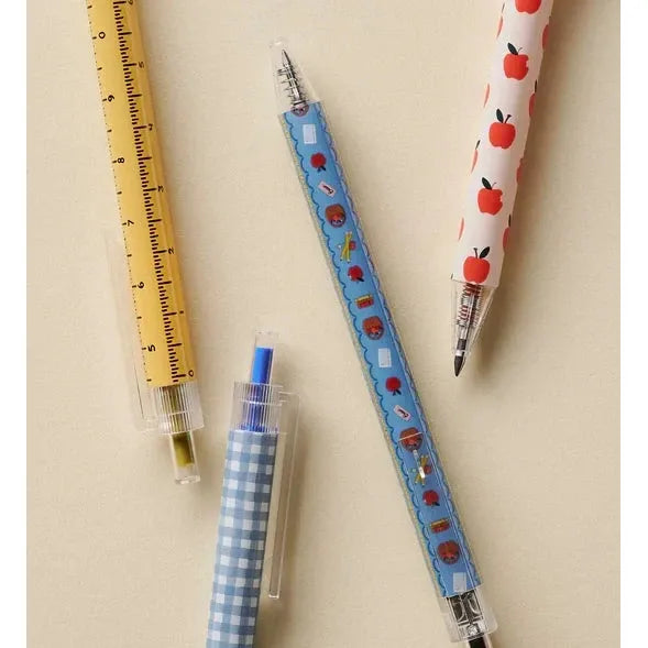 Rifle Paper Co Schoolhouse Gel Pens-- Set of 4