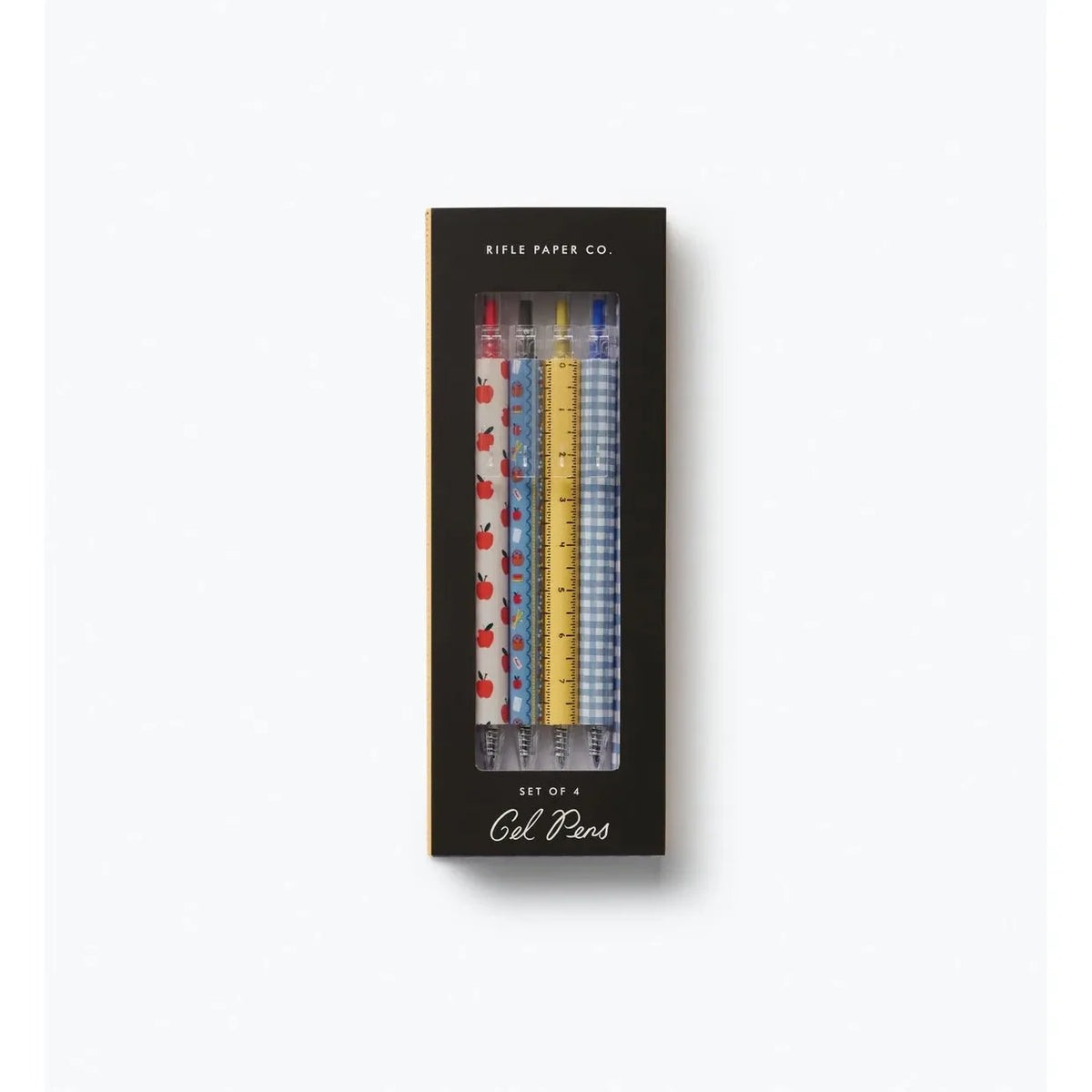 Rifle Paper Co Schoolhouse Gel Pens-- Set of 4
