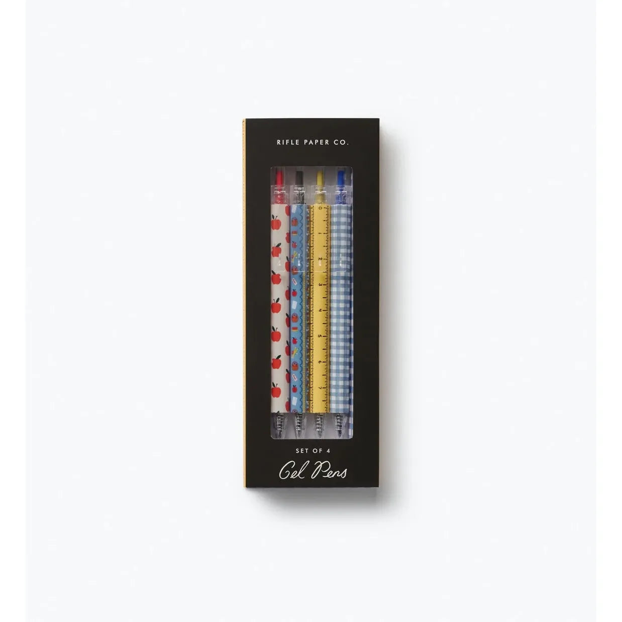 Rifle Paper Co Schoolhouse Gel Pens-- Set of 4