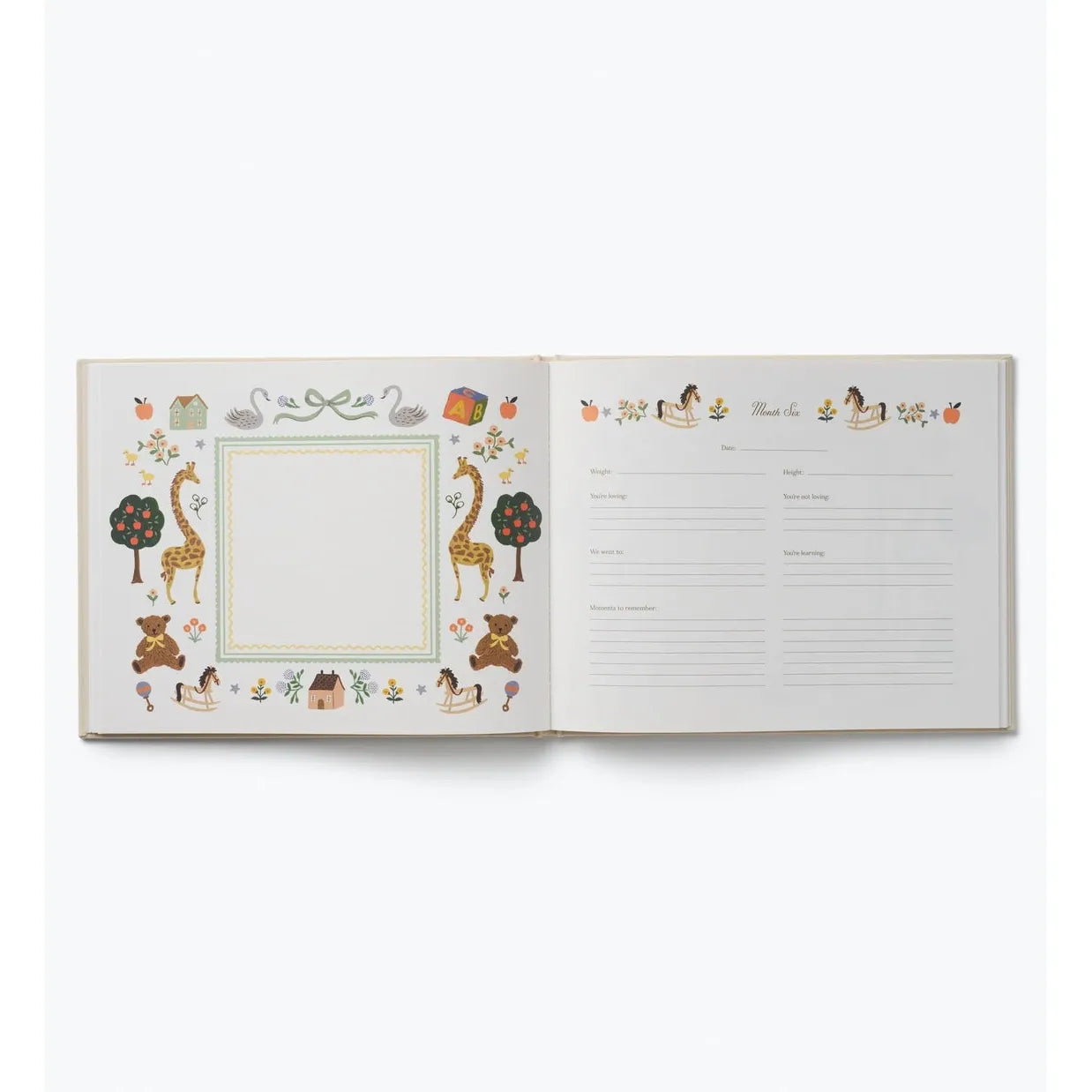 Rifle Paper Co Storybook Embroidered Baby Book