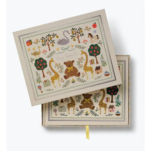 Rifle Paper Co Storybook Embroidered Baby Book
